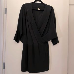 Silk Mini Black Dress
